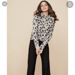 Tribal Leopard print sweater